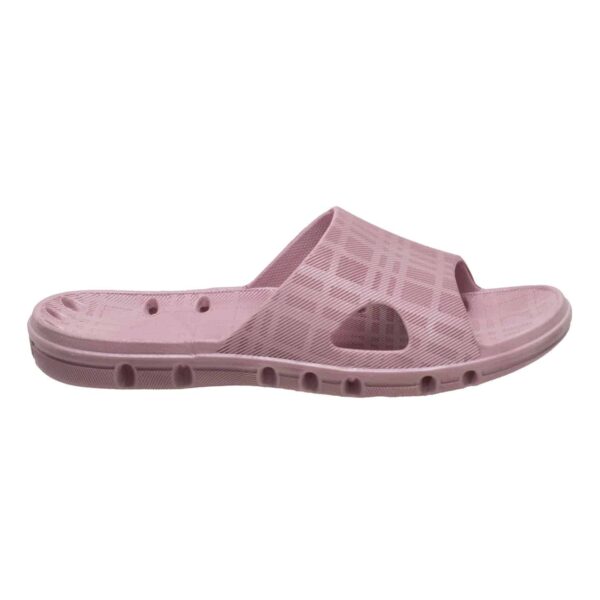 Women's PVC Slide Sandal Rose Pink - Image 2