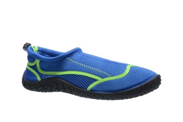 Men's Slip on Aquasock, Royal/Volt