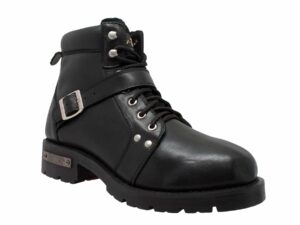 Men's 6" Lace Zipper Boot Black