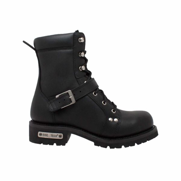Men's 8" Zipper Lace Black - Image 2
