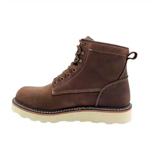 Meadow: Men's 6" Boot - Whiskey Brown [Composite Safety Toe] - 9180 - Image 4