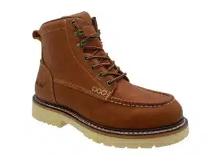 Apex: Men's 6" Moc Toe - Saddle Tan [Composite Safety Toe] 9181