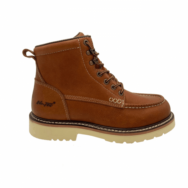Apex: Men's 6" Moc Toe - Saddle Tan [Composite Safety Toe] 9181 - Image 2