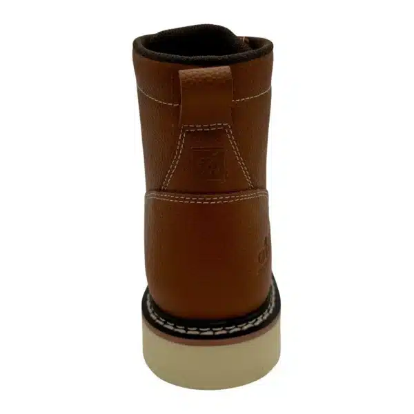 Rancho: Men's 6" Moc Toe: Saddle Tan - COMP SAFETY TOE - 9257 - Image 5