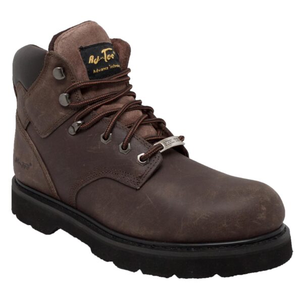 Men's 6" Steel Toe Work Boot Brown