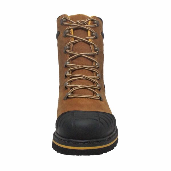 Men's 7" Steel Toe Work Boot Light Brown - Image 3