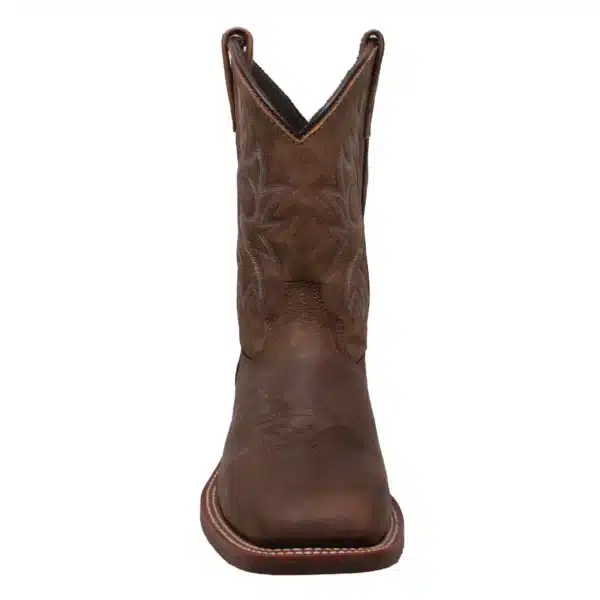 Men's 11" Western Square Toe Brown - 9828 - Image 3
