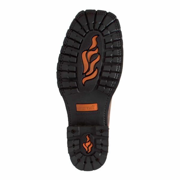 Men's 12" Steel Toe Work Western Brown - Image 5
