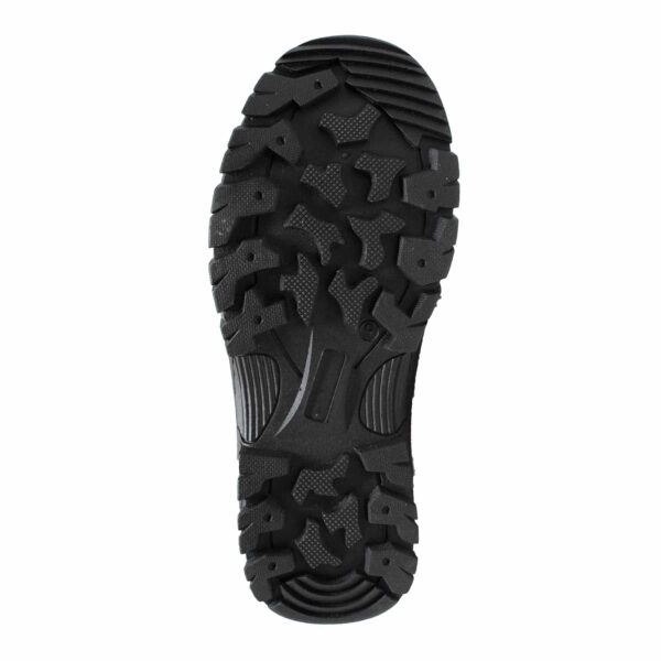 Men's Suede Winter Boots Lace Black - Image 5