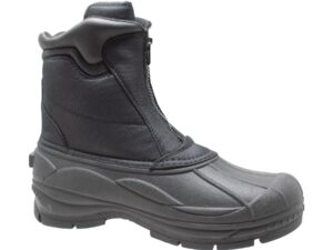 Men's Durable Nylon Winter Boots Zipper Black
