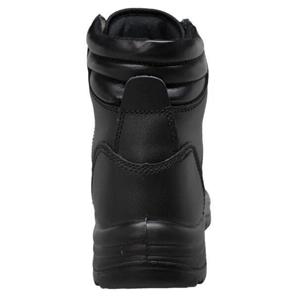 Men's 6" Steel Toe Work Boot Black - Image 4