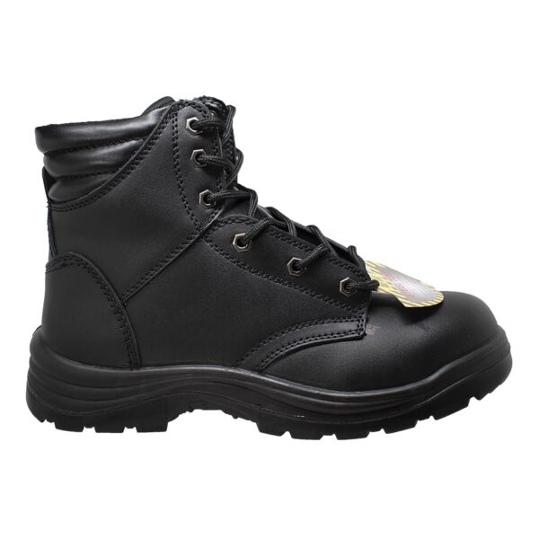 Men's 6" Steel Toe Work Boot Black - Image 2