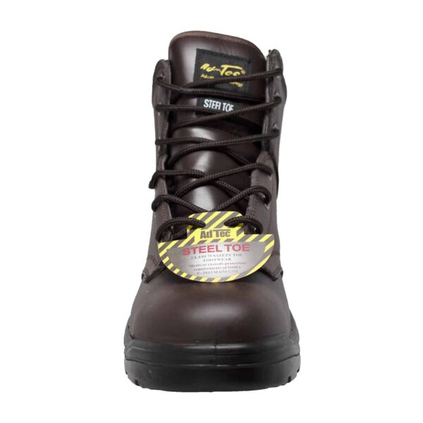 Men's 6" Steel Toe Work Boot Brown - Image 3