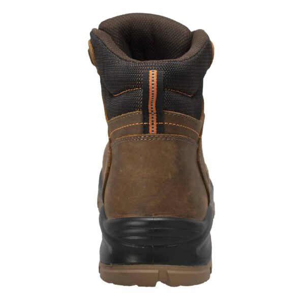 Men's 6" Waterproof Composite Toe Work Hiker Brown - Image 3