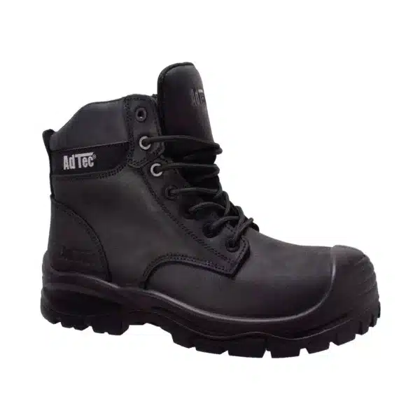 Women's 6" Black Waterproof Work Boot - Comp Toe 8903-BK