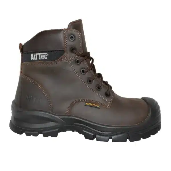 Men's 6" Brown Waterproof Work Boot - Comp Toe 9900-BR - Image 2
