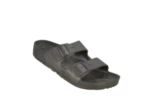 Men's Two Band Sandals Gray