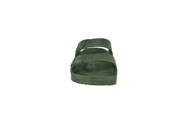 Men's Two Band Sandals Olive - Image 3