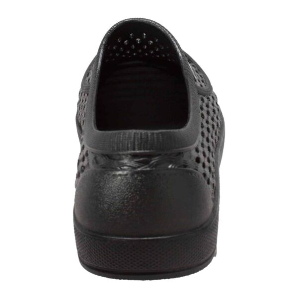 Men's 4" Relax Aqua Tecs Garden Shoes, Black - Image 4