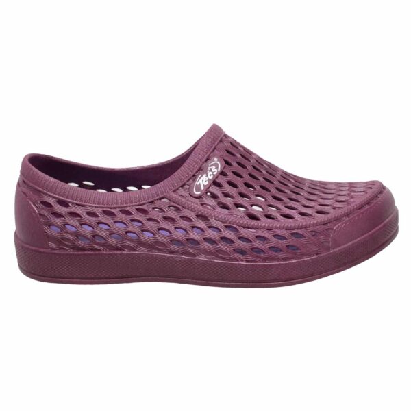 Women's 4" Relax Aqua Tecs Garden Shoe Purple - Image 2