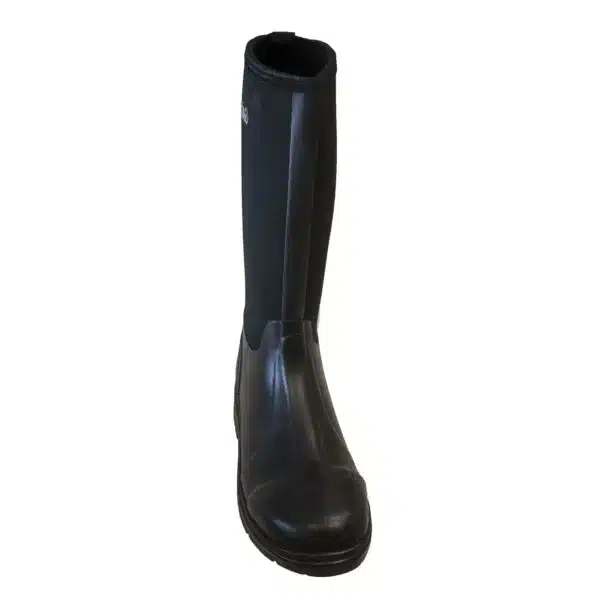 Men's 16" Black Rubber Boot - Steel Toe 9913 - Image 3