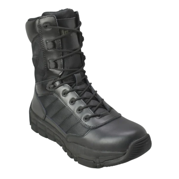 Urban PDU - Men's 9" Black Tactical Boot w/ Side Zipper - KT1004