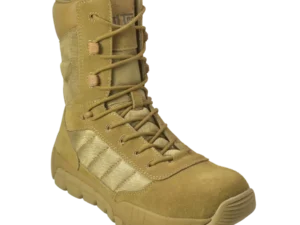 Sandbox - Men's 9" Coyote Suede Tactical Boot w/ Side Zipper & Composite Toe- KT1005