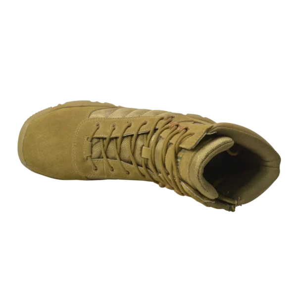 Sandbox - Men's 9" Coyote Suede Tactical Boot w/ Side Zipper & Composite Toe- KT1005 - Image 7