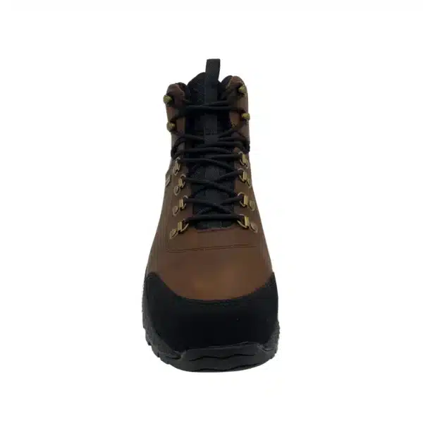 Men's 6" Waterproof Tumbled Brown Leather Work Hiker - KT1009 - Image 3