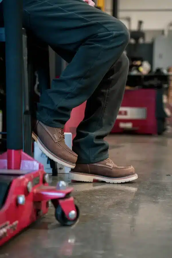 Apex: Men's 6" Moc Toe - Whiskey Brown Soft Toe 9190 - Image 9